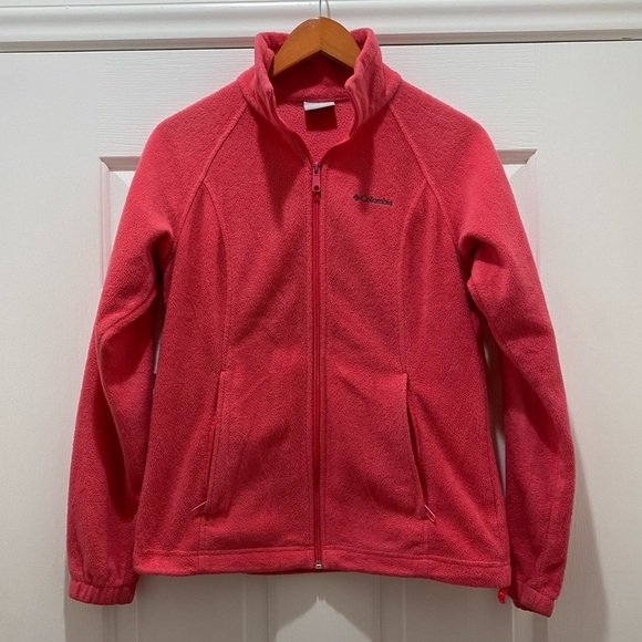 Columbia Full Zip Fleece Jacket, M - Picture 1 of 6